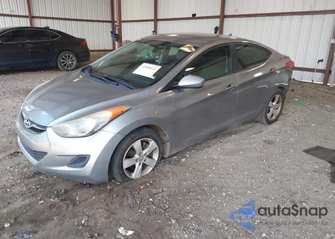 2011 Hyundai Elantra Gls (Ulsan Plant) z USA, uszkodzony, nr VIN KMHDH4AEXBU105809